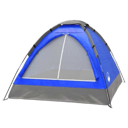 Leisure Sports 2-Person Dome Tent, Ultralight For Camping, Dual Doors And Rain Fly, Blue